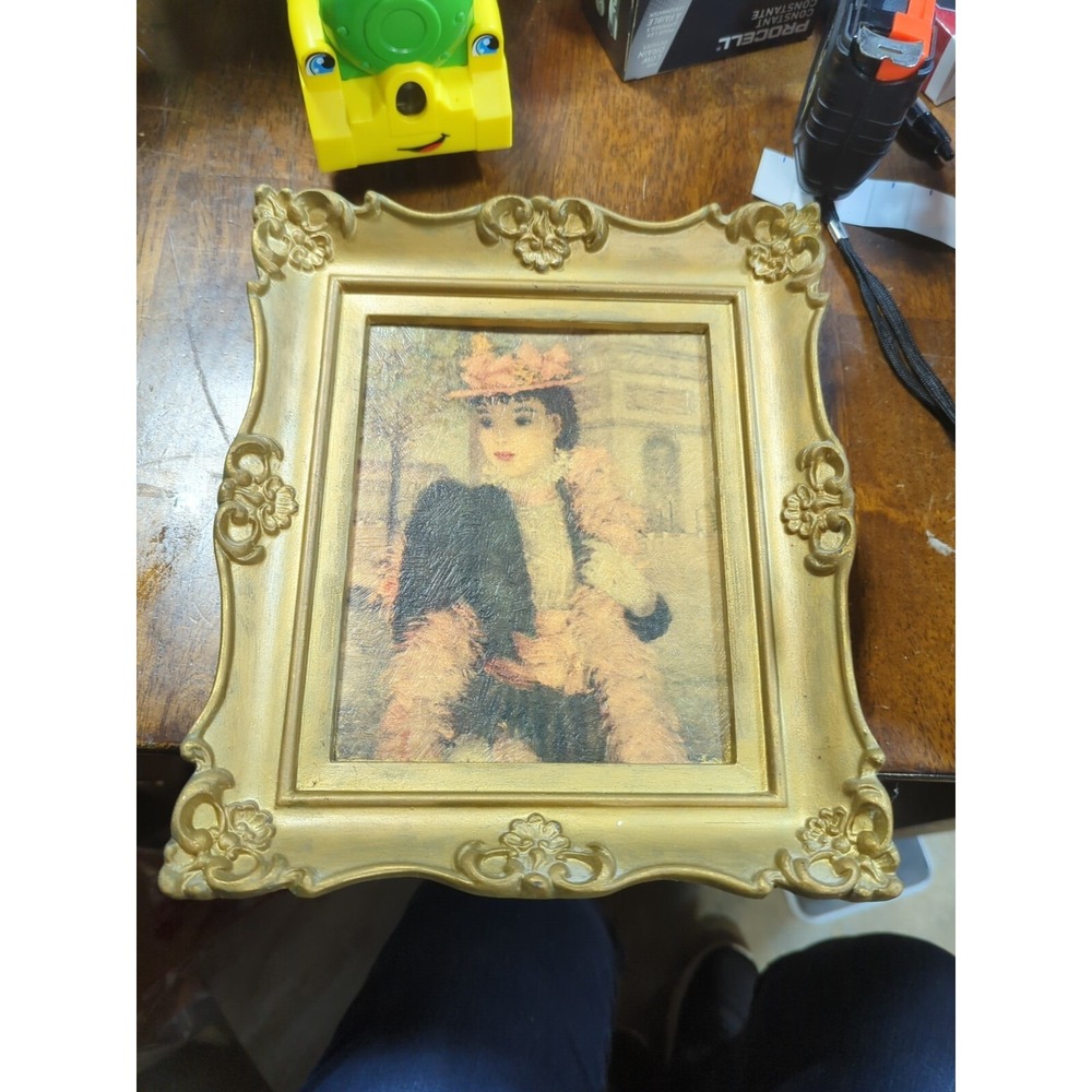 Vintage Framed Print Cherry Jeffe Huldah - Premier au Rendezou Vous Beautiful